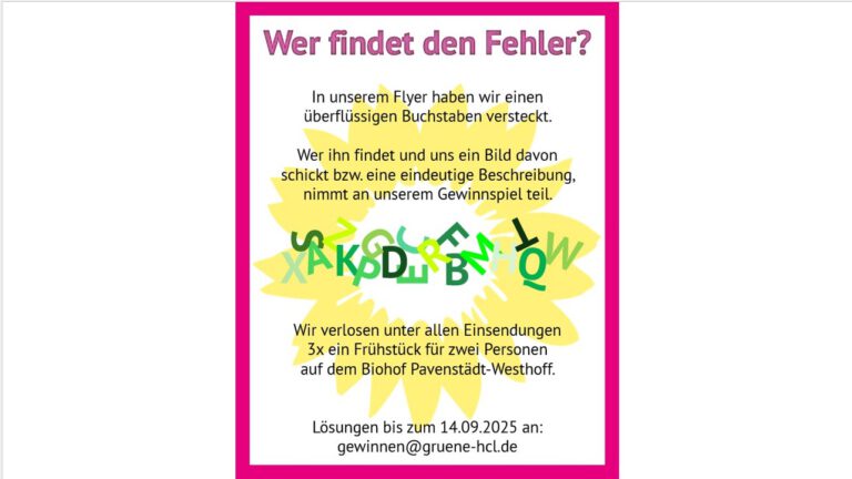 Gewinnspiel zur Kommunalwahl